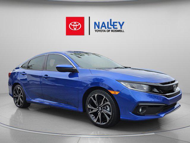 used 2021 Honda Civic car, priced at $23,042