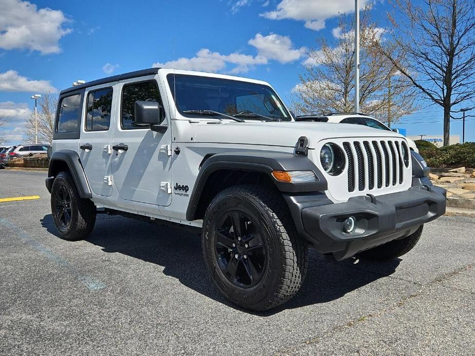 used 2021 Jeep Wrangler Unlimited car, priced at $32,229