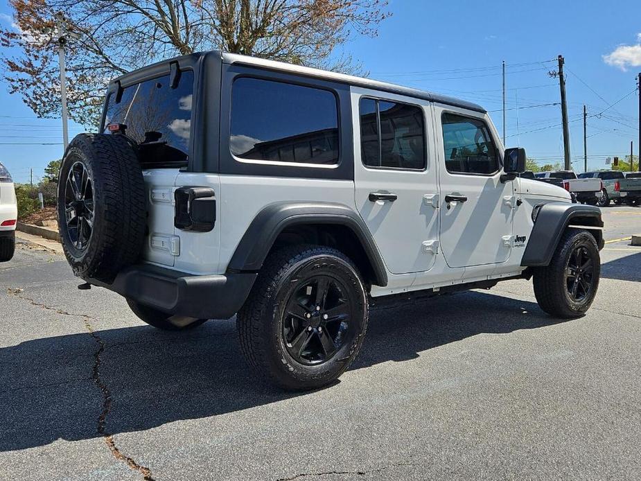 used 2021 Jeep Wrangler Unlimited car, priced at $30,488