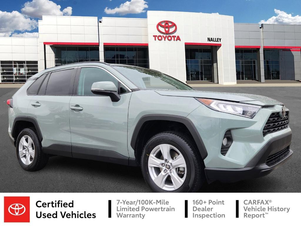 used 2021 Toyota RAV4 car, priced at $25,439