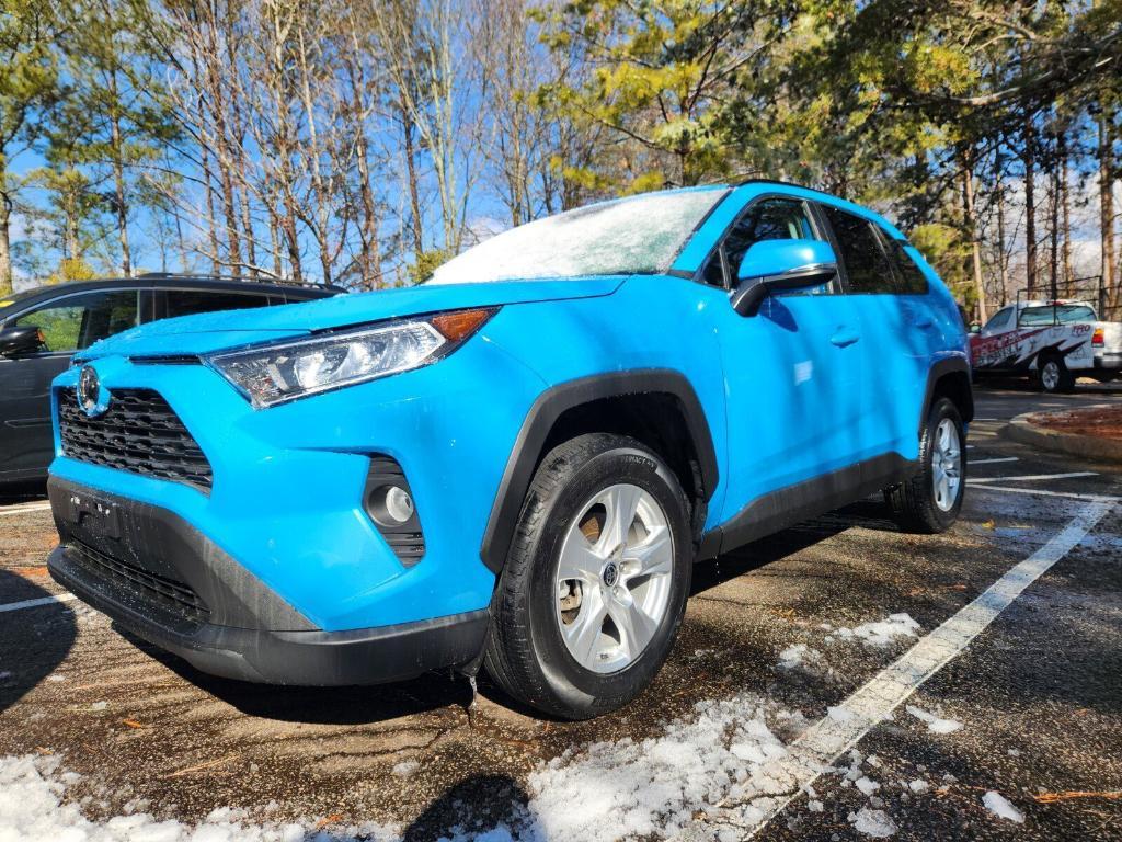 used 2021 Toyota RAV4 car, priced at $27,152