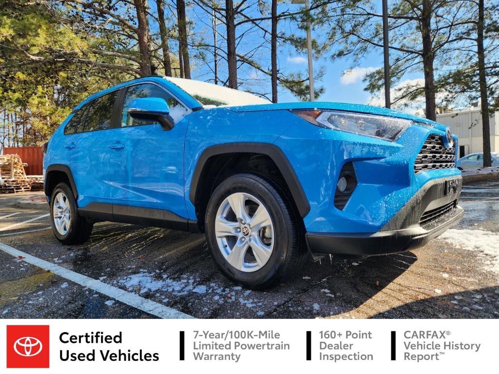 used 2021 Toyota RAV4 car, priced at $27,152