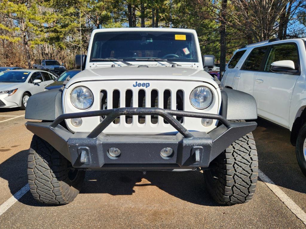 used 2015 Jeep Wrangler Unlimited car, priced at $21,526