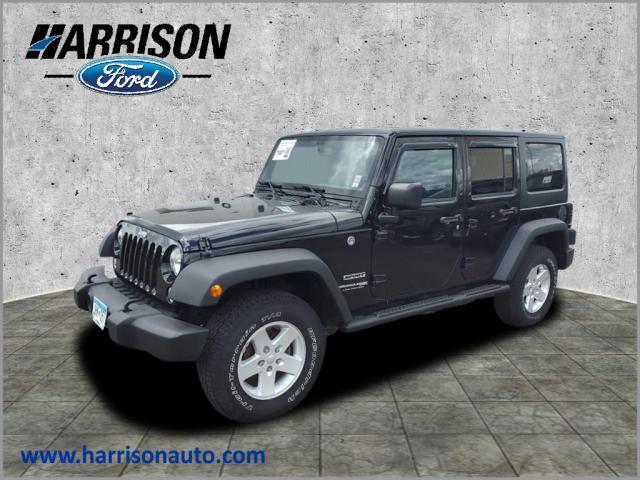 used 2018 Jeep Wrangler JK Unlimited car, priced at $25,990