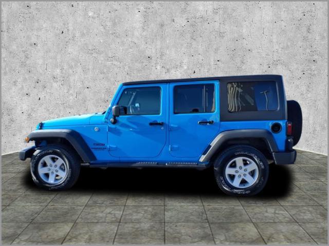 used 2017 Jeep Wrangler Unlimited car, priced at $22,990