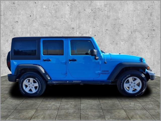 used 2017 Jeep Wrangler Unlimited car, priced at $22,990