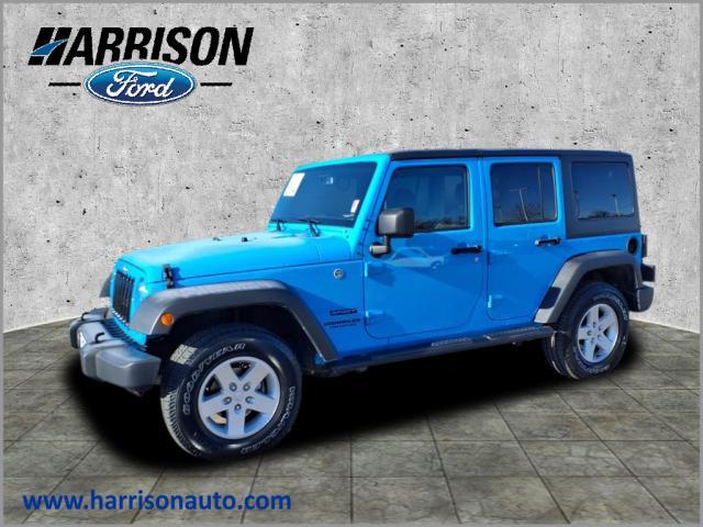 used 2017 Jeep Wrangler Unlimited car, priced at $22,990