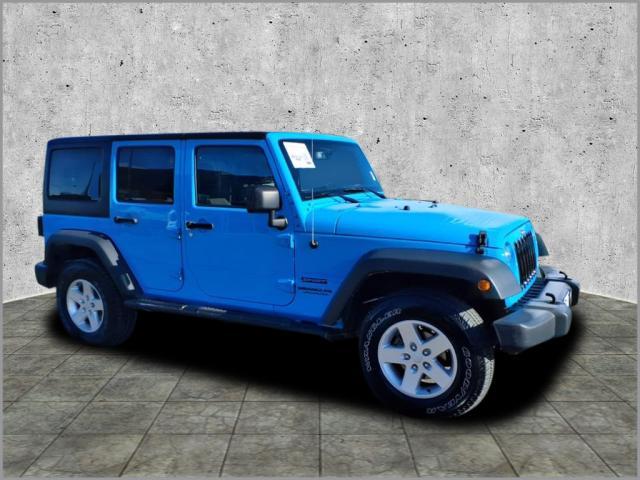 used 2017 Jeep Wrangler Unlimited car, priced at $22,990