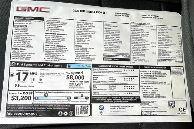 new 2023 GMC Sierra 1500 car, priced at $58,450