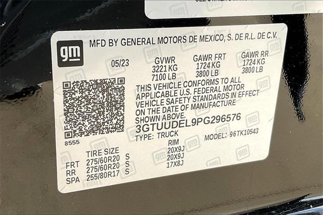 new 2023 GMC Sierra 1500 car, priced at $58,450