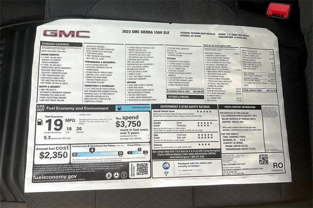 new 2023 GMC Sierra 1500 car, priced at $48,995