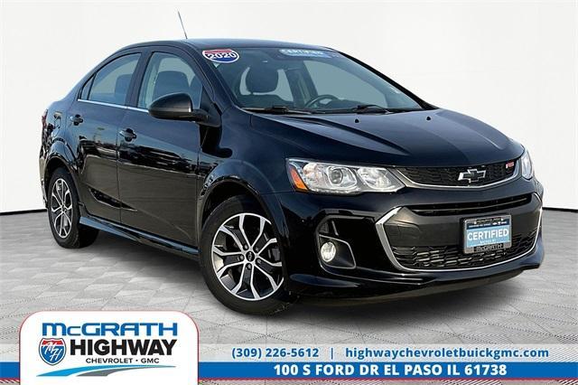 used 2020 Chevrolet Sonic car, priced at $14,596