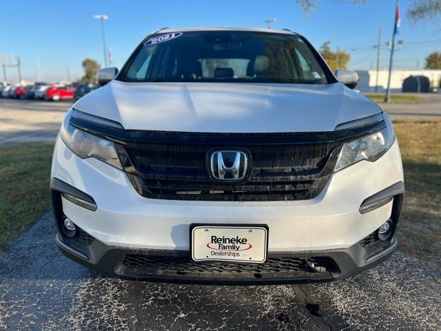 used 2021 Honda Pilot car, priced at $23,195