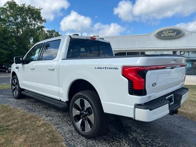 new 2025 Ford F-150 Lightning car, priced at $87,185