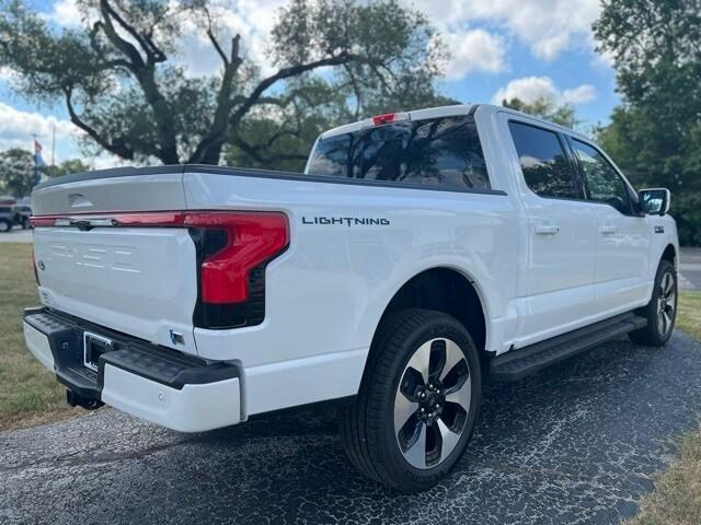 new 2025 Ford F-150 Lightning car, priced at $87,185