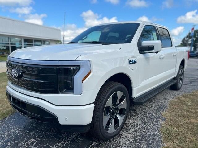 new 2025 Ford F-150 Lightning car, priced at $87,185