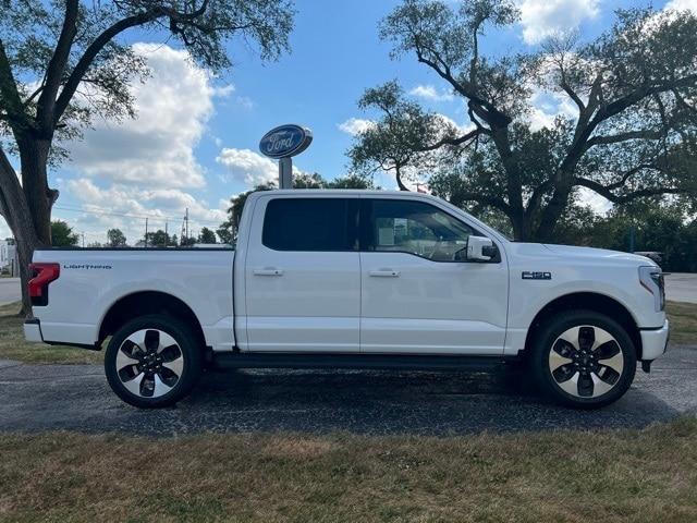 new 2025 Ford F-150 Lightning car, priced at $87,185