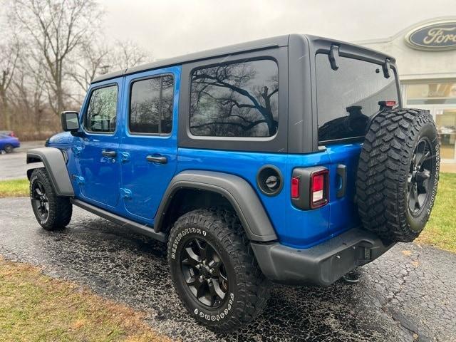 used 2021 Jeep Wrangler Unlimited car, priced at $25,995