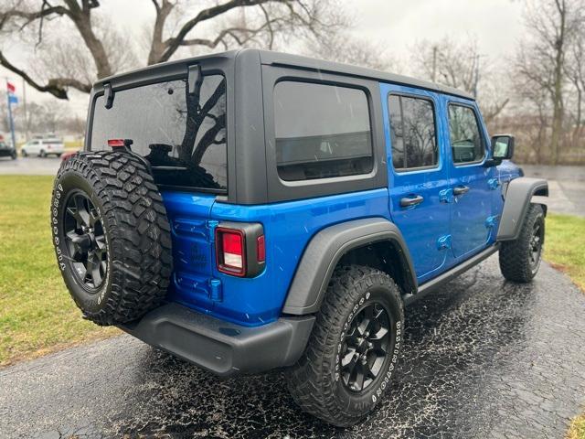 used 2021 Jeep Wrangler Unlimited car, priced at $28,250