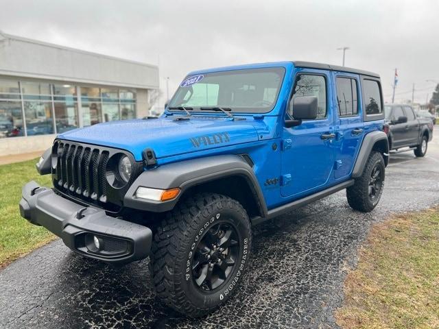 used 2021 Jeep Wrangler Unlimited car, priced at $25,995