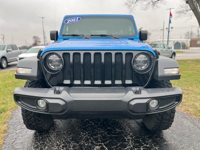 used 2021 Jeep Wrangler Unlimited car, priced at $28,250