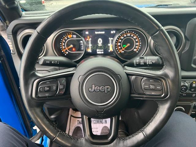 used 2021 Jeep Wrangler Unlimited car, priced at $28,250