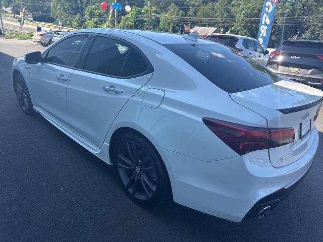 used 2020 Acura TLX car, priced at $22,195