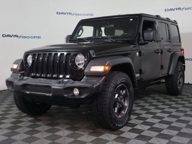 used 2021 Jeep Wrangler Unlimited car, priced at $33,164