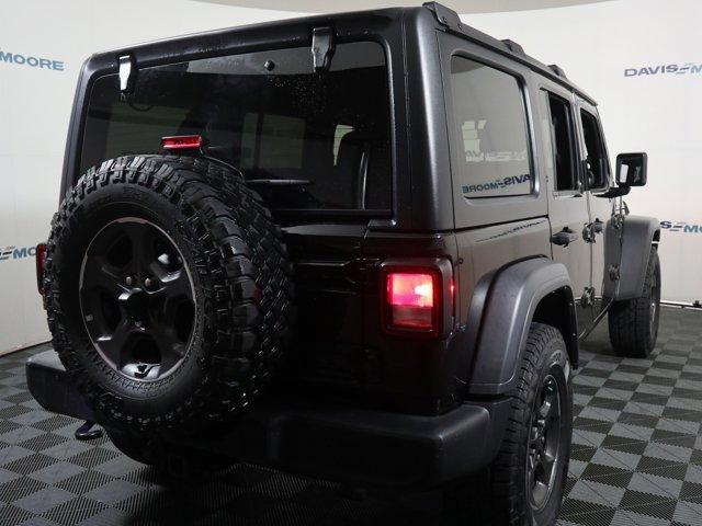 used 2021 Jeep Wrangler Unlimited car, priced at $33,164