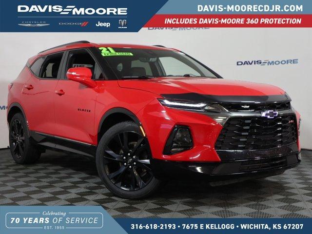 used 2021 Chevrolet Blazer car, priced at $29,863