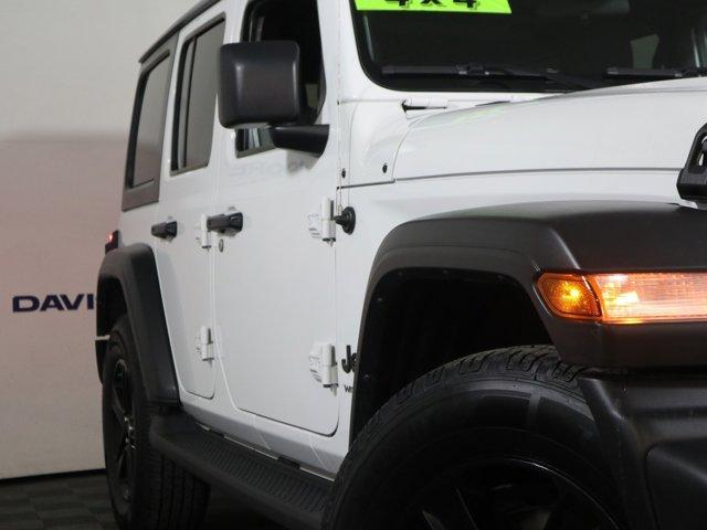 used 2021 Jeep Wrangler Unlimited car, priced at $30,527