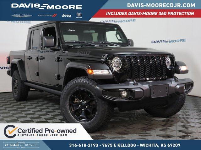 used 2022 Jeep Gladiator car, priced at $34,182