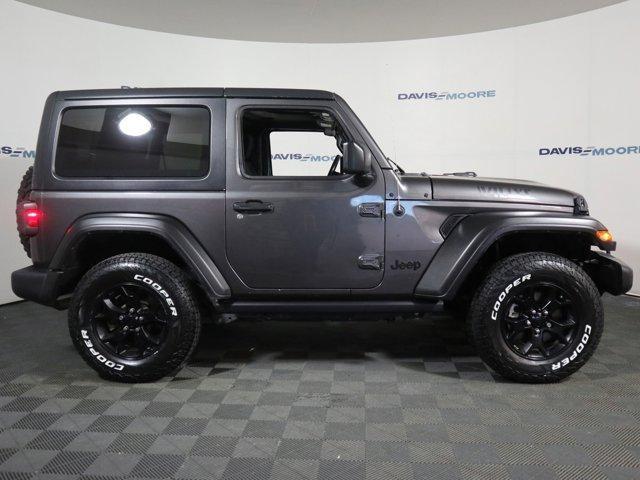 used 2021 Jeep Wrangler car, priced at $31,270