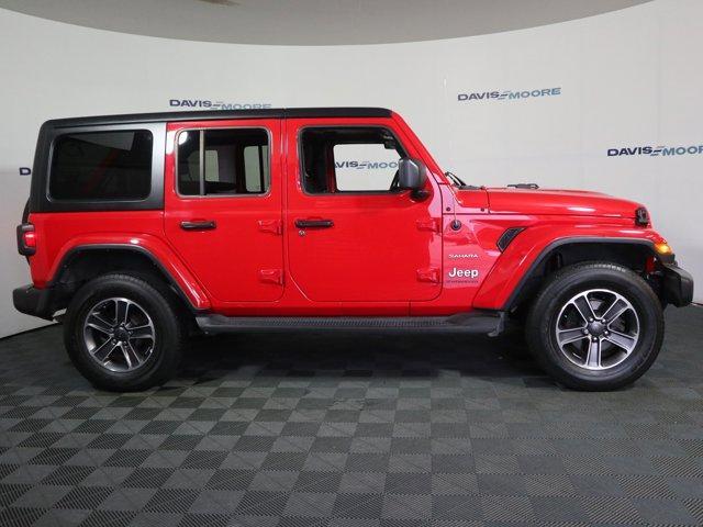 used 2023 Jeep Wrangler car, priced at $36,237
