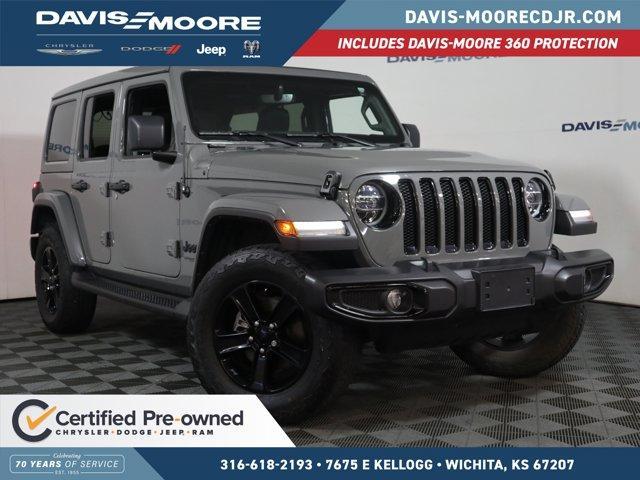used 2021 Jeep Wrangler Unlimited car, priced at $37,995