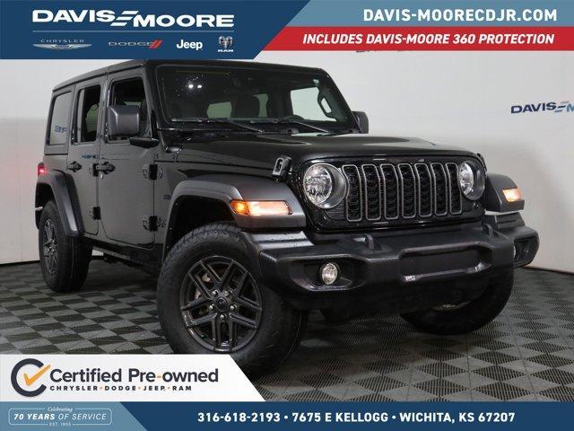 used 2024 Jeep Wrangler car, priced at $38,469
