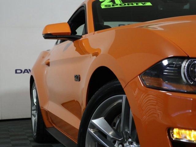 used 2021 Ford Mustang car, priced at $37,757