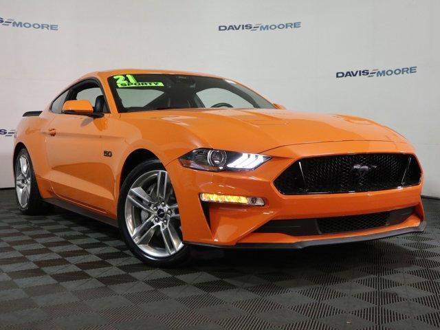 used 2021 Ford Mustang car, priced at $37,757