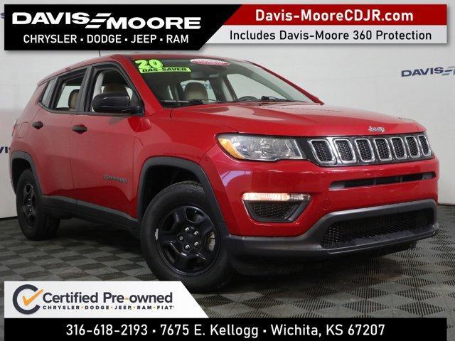 used 2020 Jeep Compass car, priced at $19,965