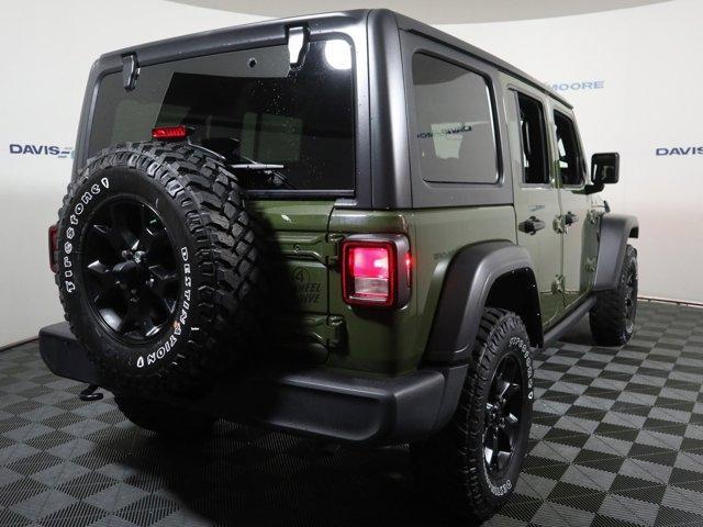 used 2021 Jeep Wrangler Unlimited car, priced at $35,947