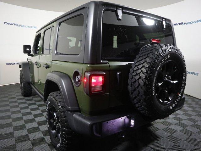 used 2021 Jeep Wrangler Unlimited car, priced at $35,947