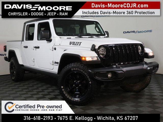 used 2021 Jeep Gladiator car, priced at $33,909