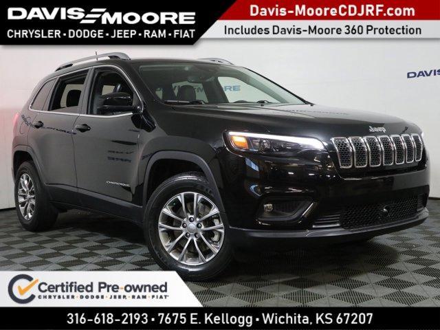 used 2021 Jeep Cherokee car, priced at $26,940