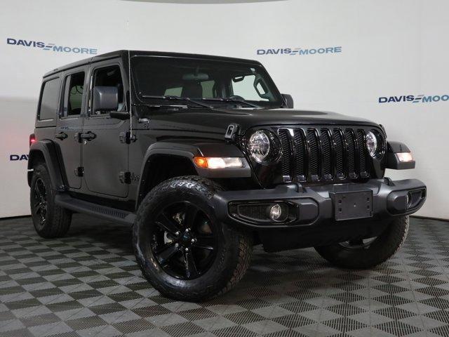 used 2021 Jeep Wrangler Unlimited car, priced at $39,378