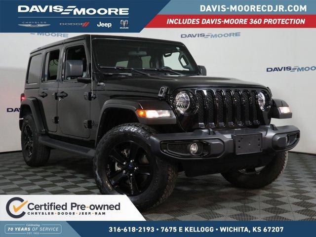used 2021 Jeep Wrangler Unlimited car, priced at $39,989