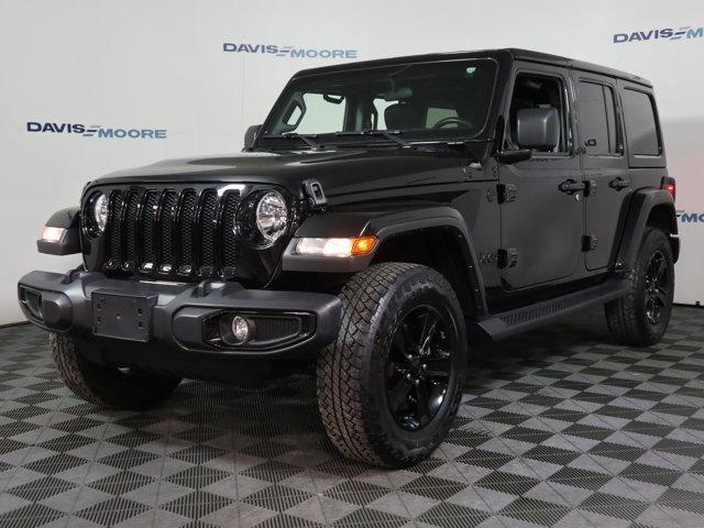 used 2021 Jeep Wrangler Unlimited car, priced at $39,378