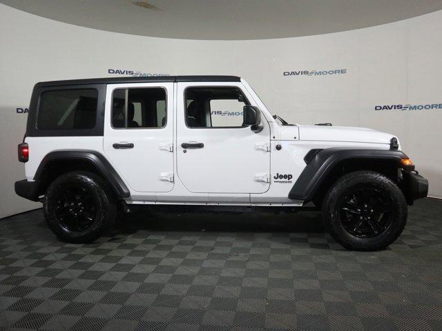 used 2021 Jeep Wrangler Unlimited car, priced at $34,995