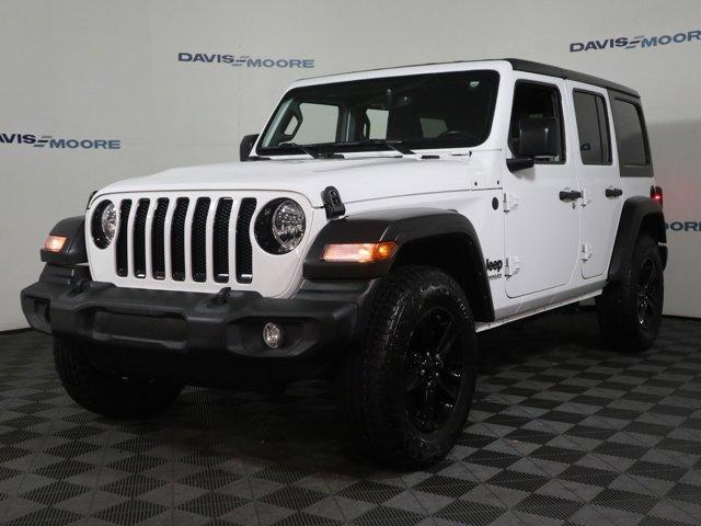 used 2021 Jeep Wrangler Unlimited car, priced at $34,995