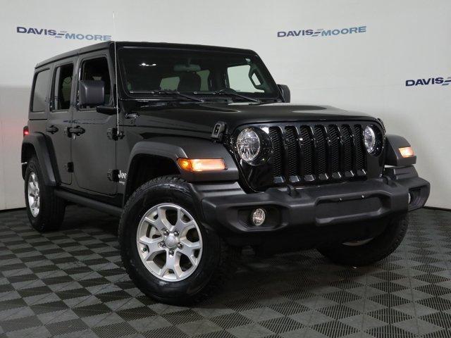used 2021 Jeep Wrangler Unlimited car, priced at $33,704