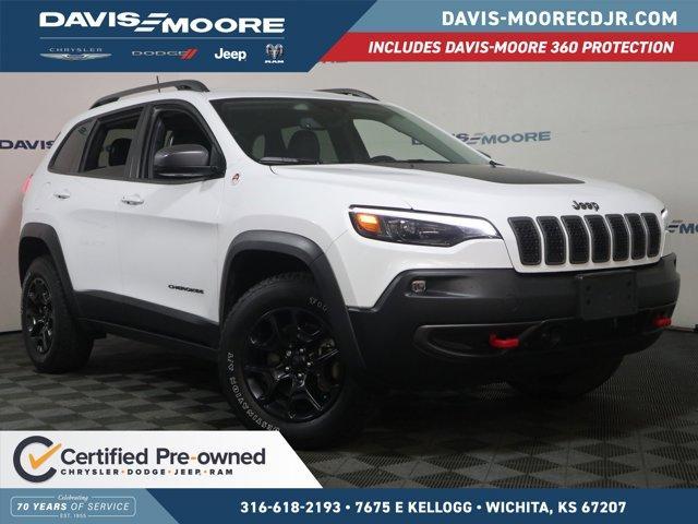 used 2021 Jeep Cherokee car, priced at $23,271